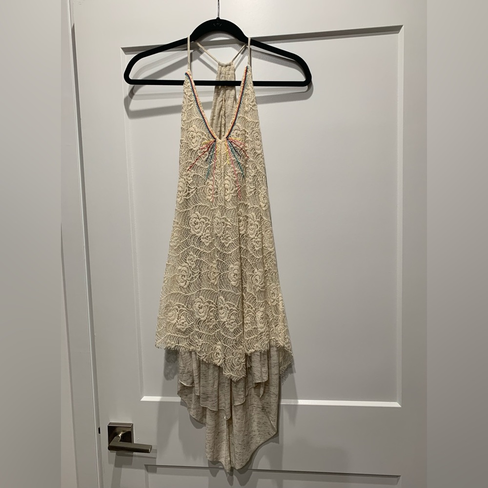 Lace dress/cover-up